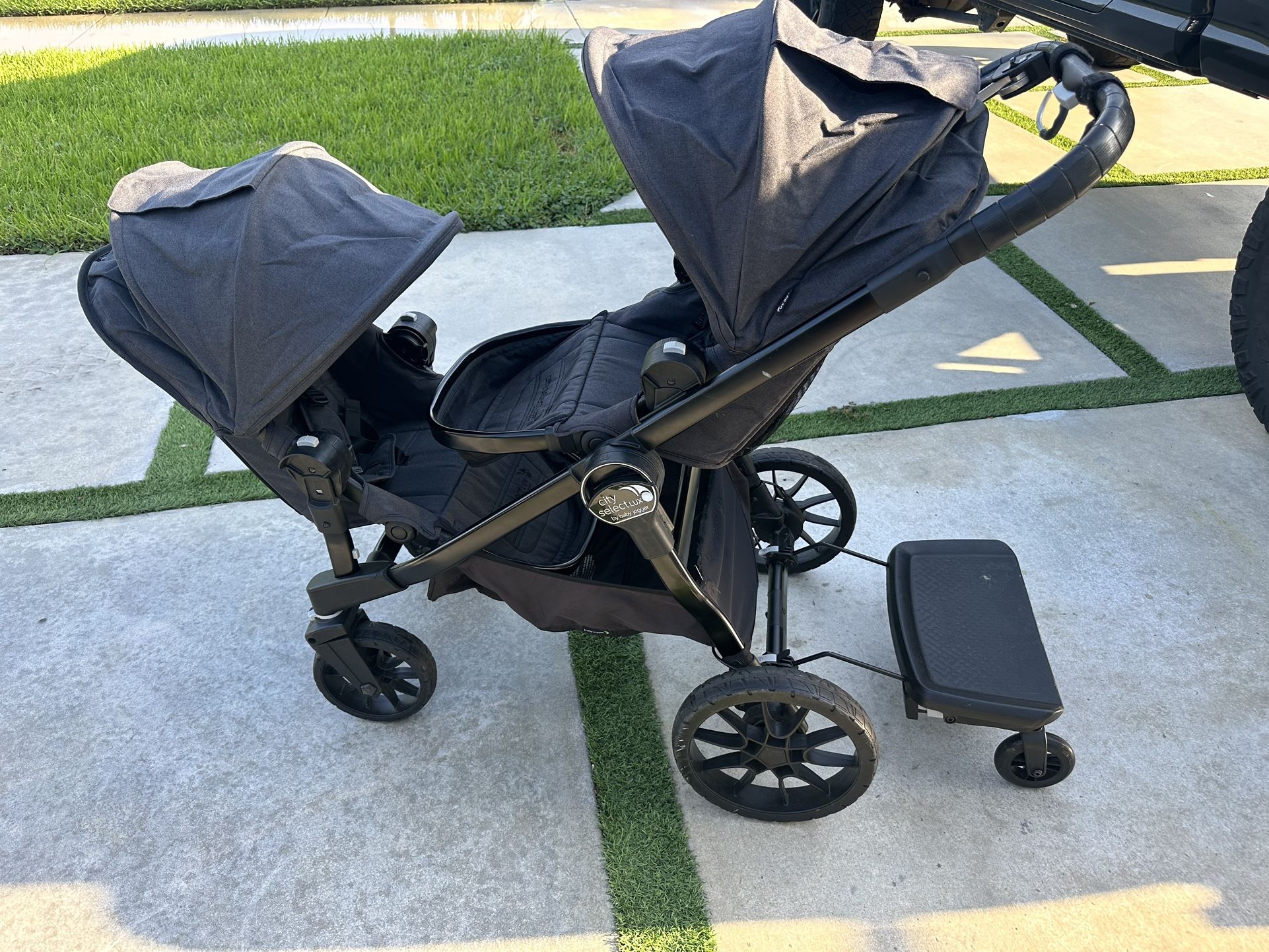 City Select Double Stroller With Glider Board