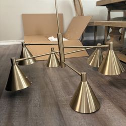 Designer Large Brass Chandelier Savoy House