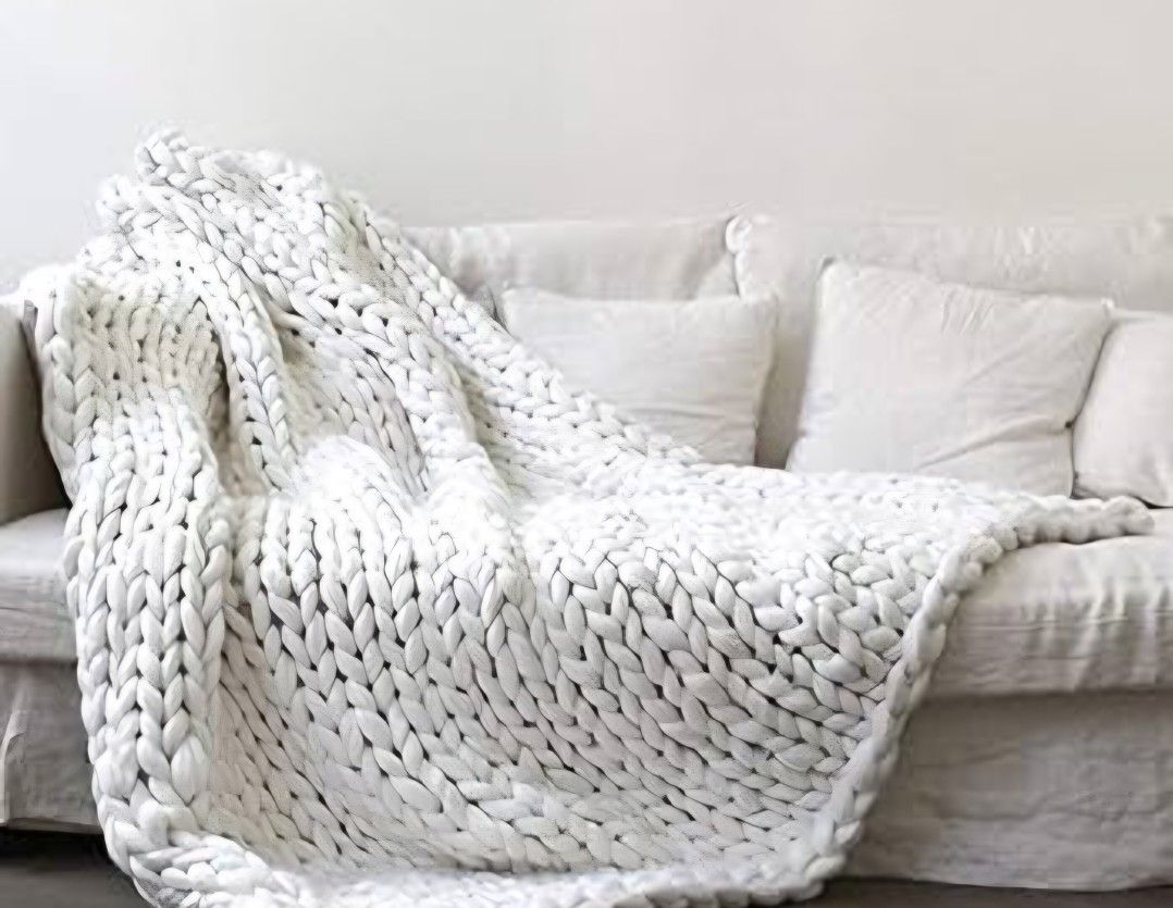 Chunky Knit Blanket