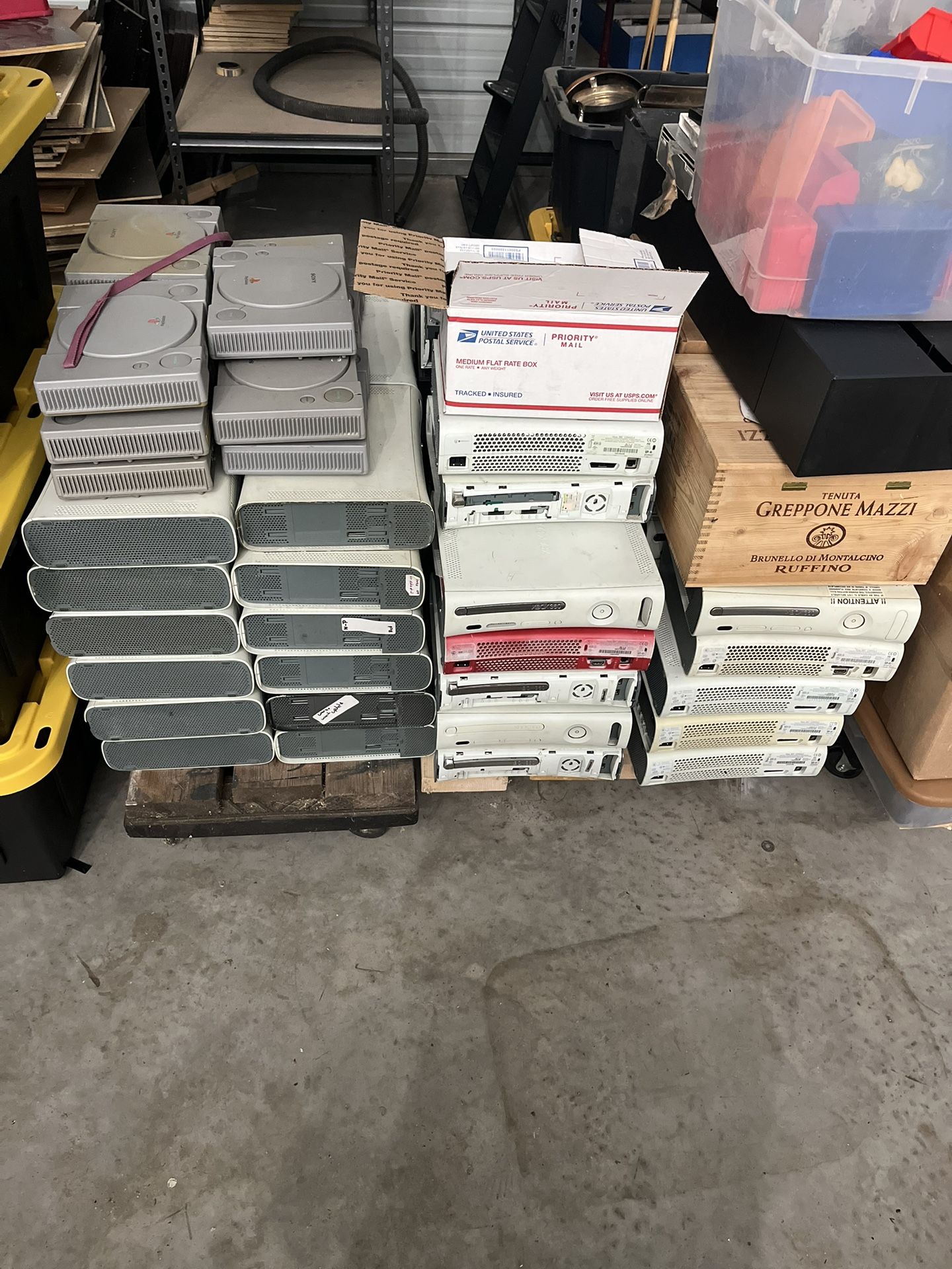 Xbox 360 Consoles Play Parts Bulk