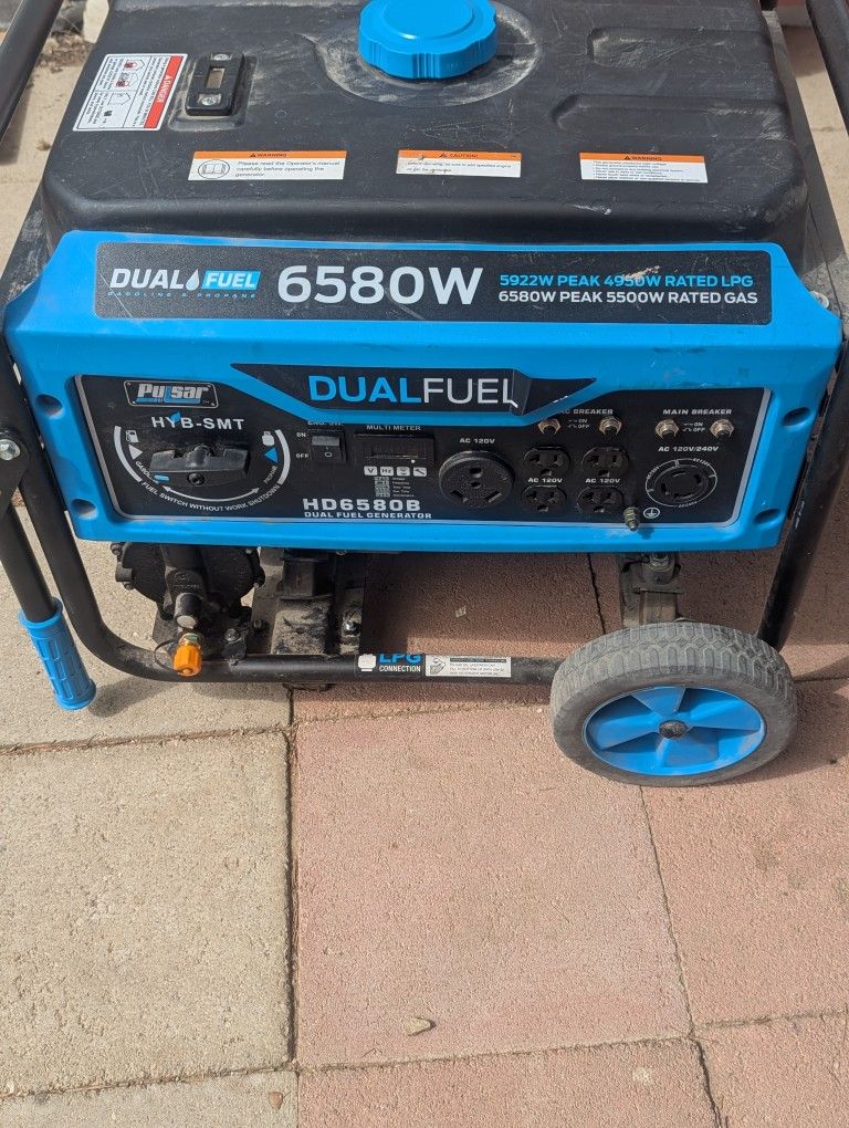 Lo Compre Nuevo Pero No Lo Ocupe  Grnerador De Gas Y De Gasolina 