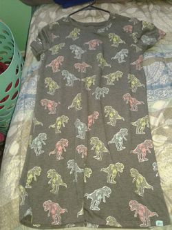 Kid girls size 14-16 Jurassic Park dress