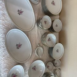 Noritake china / Darryl pattern  (Stopped being made in 1959)