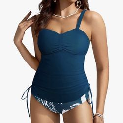 New Tummy Control 2 Piece Bathing Suit 🩱 Size: S