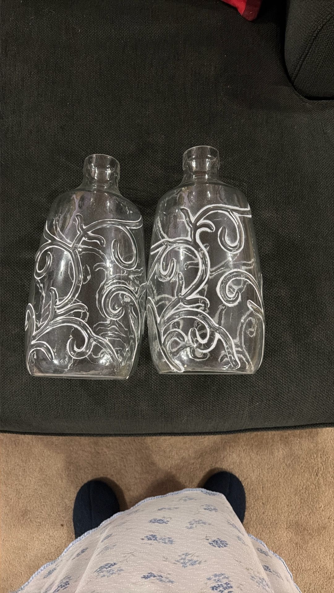 Glass vases