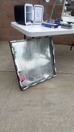 Mirror with lights