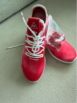 Size 9.5 - Pharrell x adidas Tennis Hu Holi Festival Red