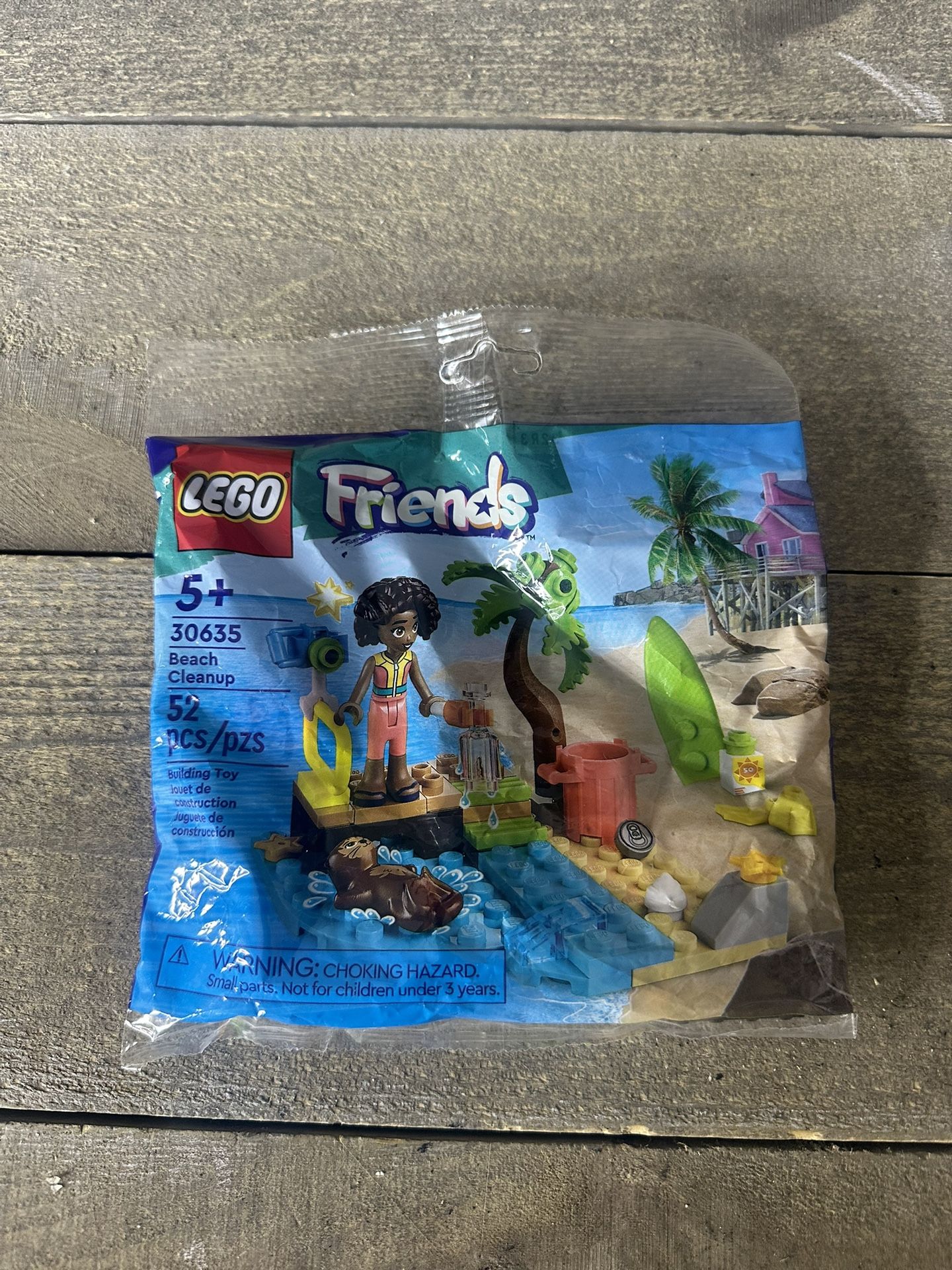 Lego Friends 30635 Beach Cleanup 52 Piece New 