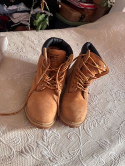 Steel toe timberland boots