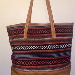 Multi Colored Tote Bag