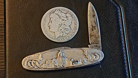 Old Pocket Knife Mission San Jose Alamo San Antonio 