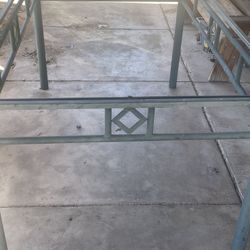 Glass Top Patio Table