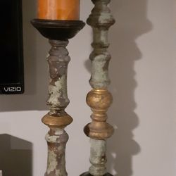 Candle Holders And Candles