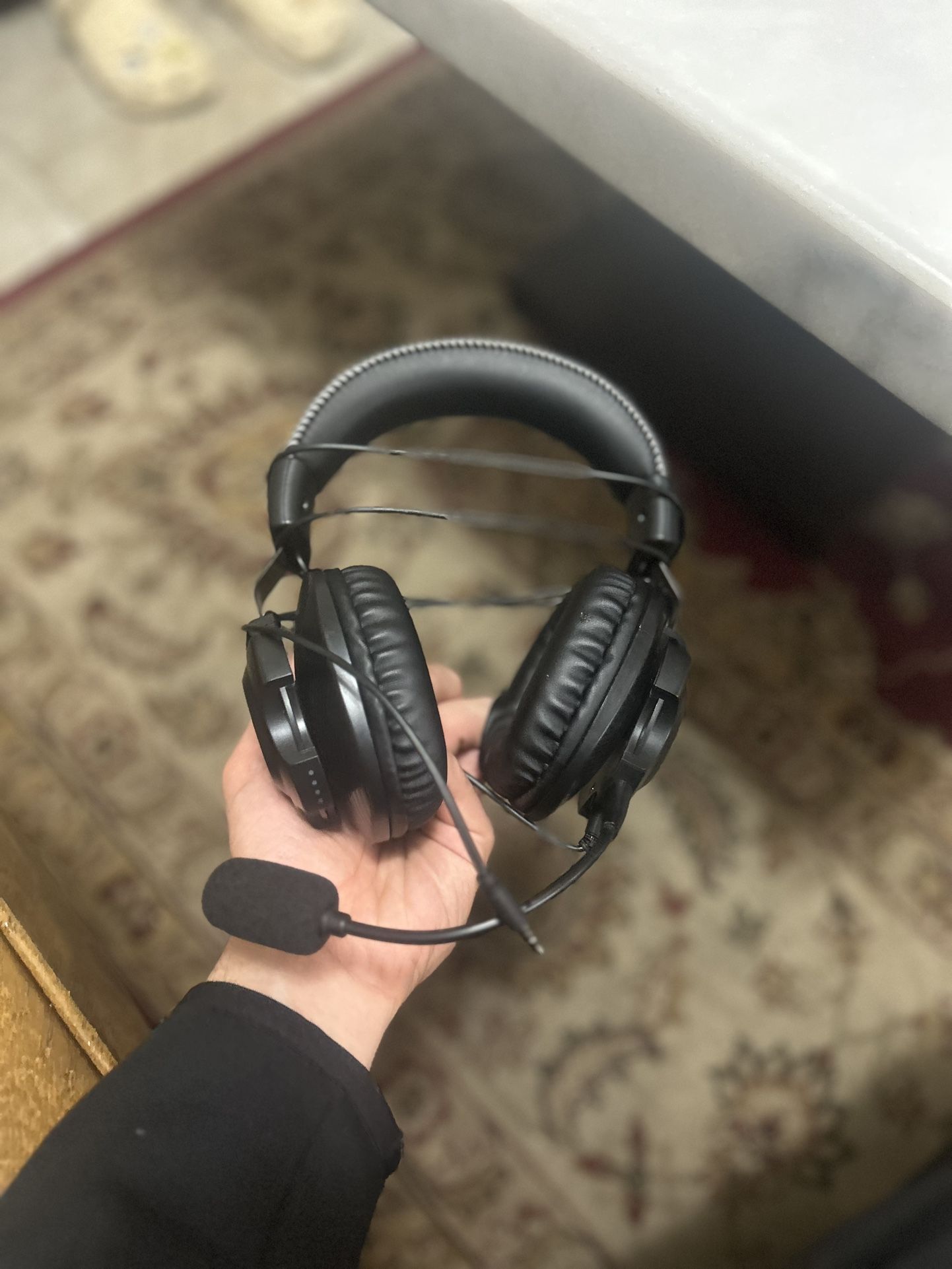 Headphones with mic 