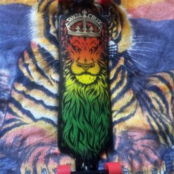 Santa Cruz Lion God Drop Long Board 