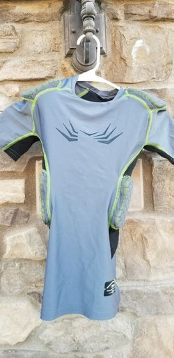 Alleson 5-pad integrated football shirt- youth Large