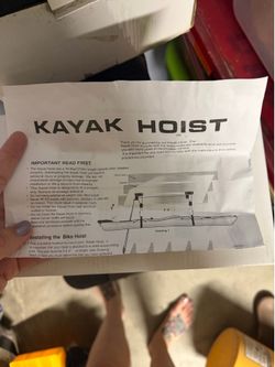 2 Kayak Hoists