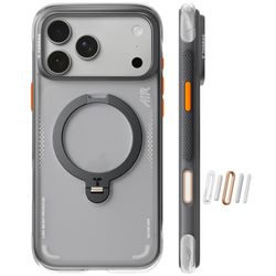 TORRAS Ostand Q3 Air For IPhone 17 Pro Case 6.3'' With Stronger Magnetic Stand, Fit For Magsafe, Airbags Miltary Protection, Camera Control For IPhone