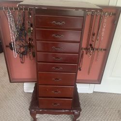 Jewelry armoire