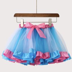 Sky Blue & White Tutu