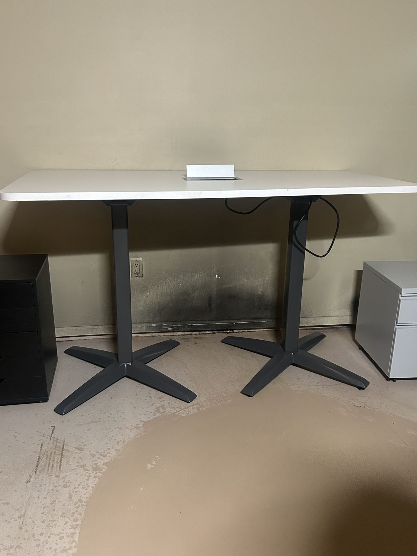 Large Canvas Desk Table