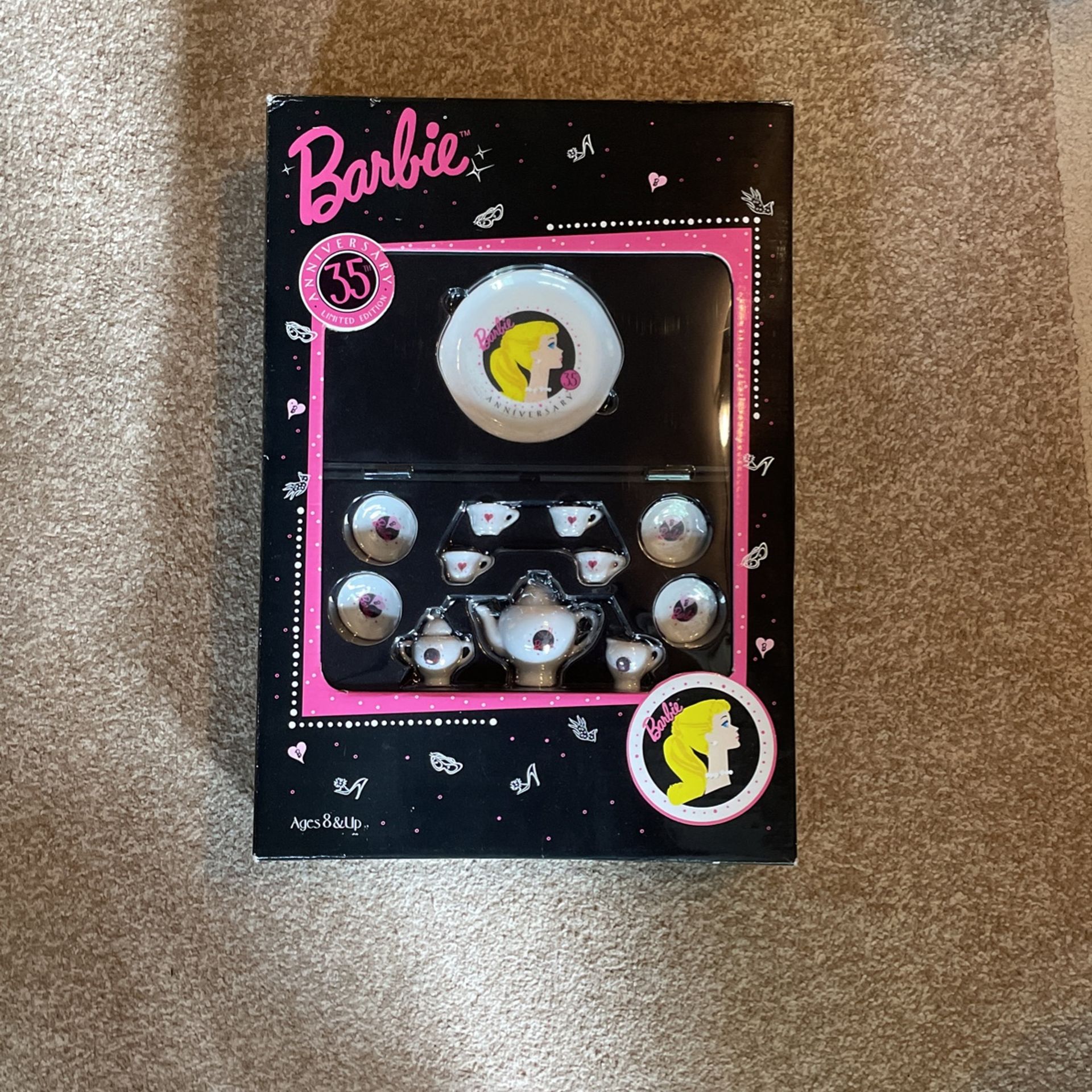 Barbie 35th Anniversary Miniature Teaset