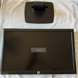 Two Monitors: HP ProDisplay P222va 21.5 inch Widescreen LED Backlight