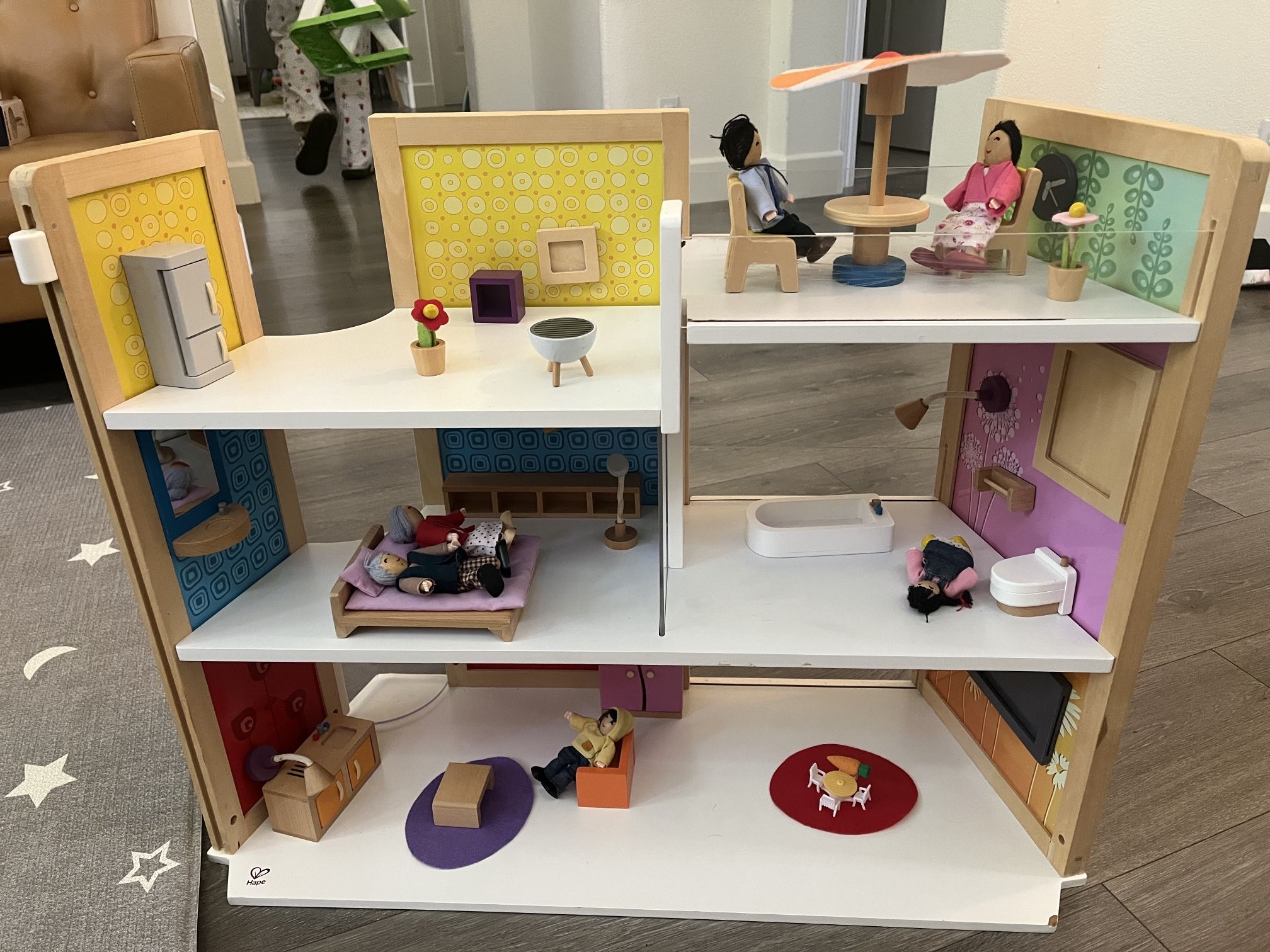 Hape Wooden Dollhouse