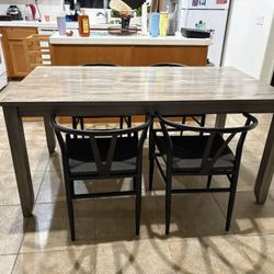 Dining Table With Chairs 