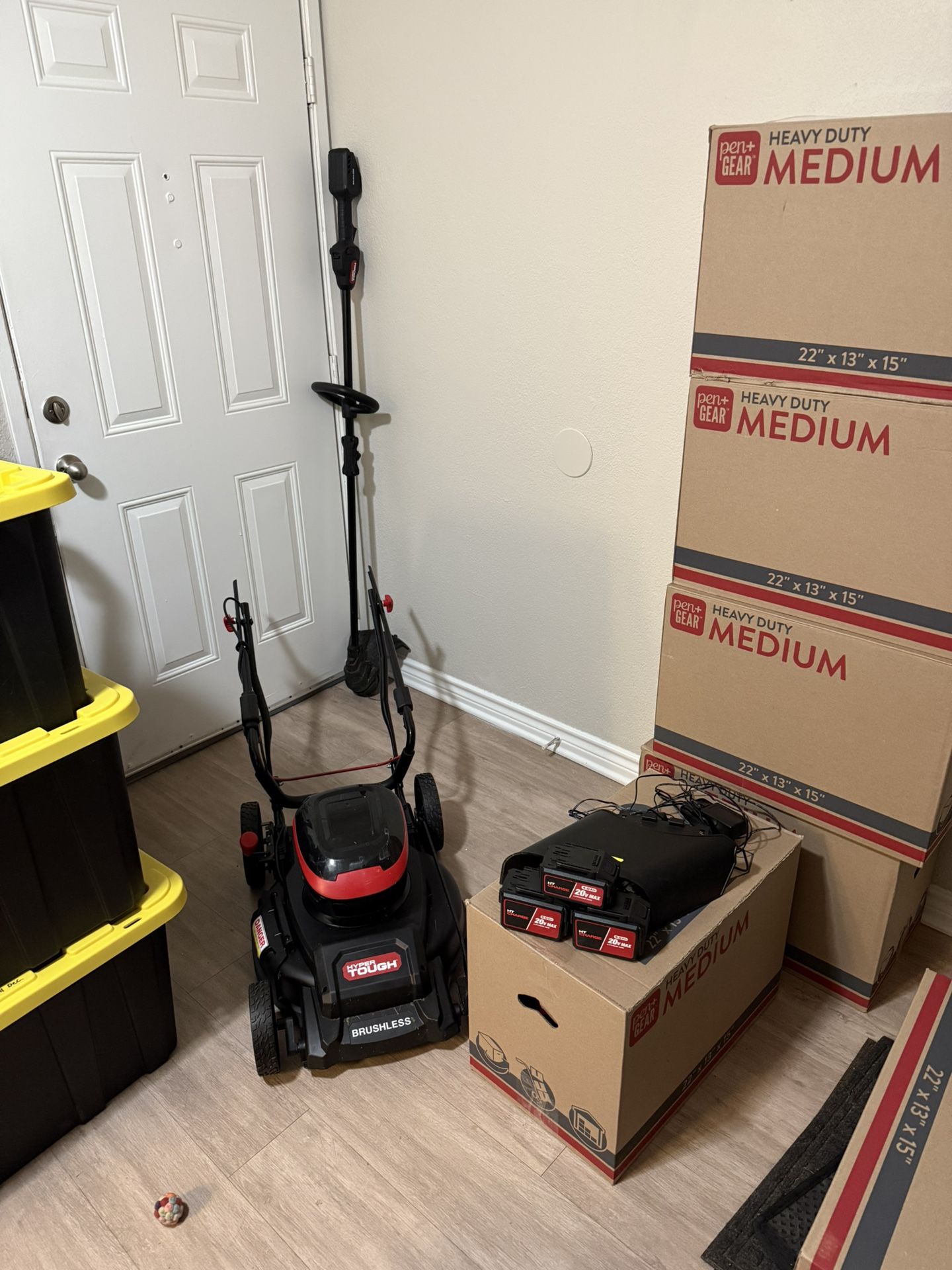 Lawnmower and String Trimmer - Both Brushless - Batteries Included