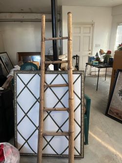 Decorative Ladder , All Wood   Very Unique,72 Inches Tall , 15 Inches Wide  Designer Piece 