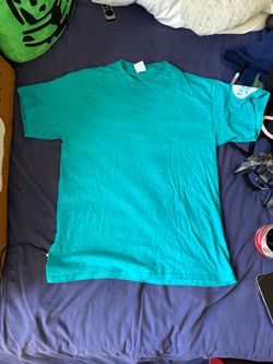 Trader Joe's Teal Crew Neck T-Shirt