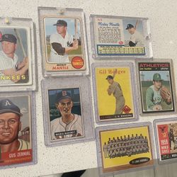 Vintage Baseball Cards   