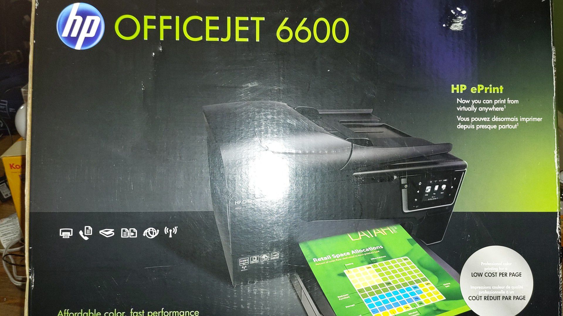 HP officejet 6600 new in the box