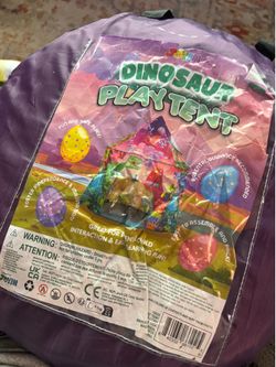 Dinosaur play tent for toddlers