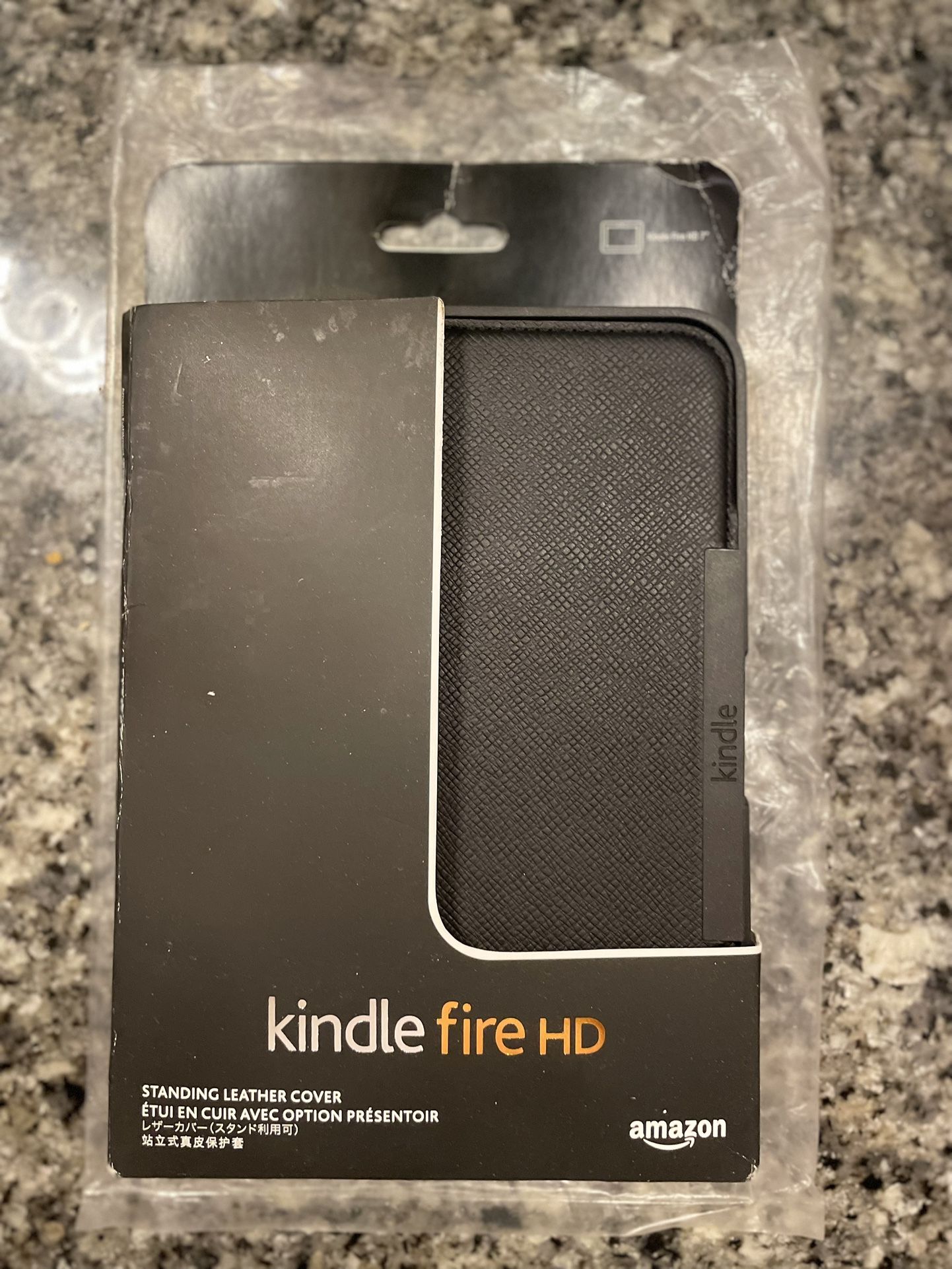 Kindle Fire HD 7” Standing Leather Cover