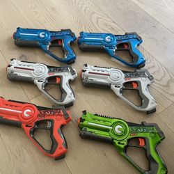 Laser Tag Guns Kids Toys Set Of 6