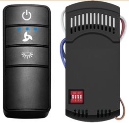 FEKOTS TR222A Universal Ceiling Fan Remote Control Kit