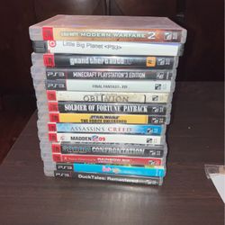 PlayStation 3 Games