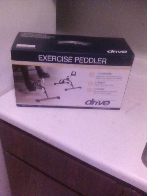NEW IN ORIGINAL BOX, EXERCISE PEDDLER