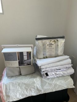 Blackout curtains - 6 pieces assorted sizes