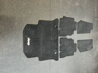 REDUCED - Black Rug - Floor Mats & Cargo Mat - 2012 JEEP 4 Door JK