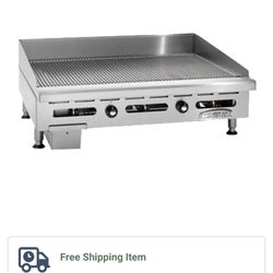 Commercial Grill With Plate