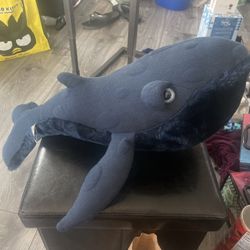 BigStuffed Whale Handmade In France