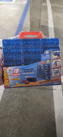 Hot wheels 18 cars storage case