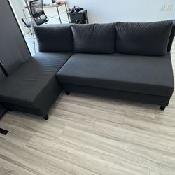 Sofa Bed For Sale!! Lots of storage!!