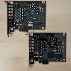 2x Creative Labs Sound Blaster X-Fi Titanium PCIe Sound Card