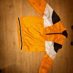 Yellow Men’s Quarter zip Windbreaker 