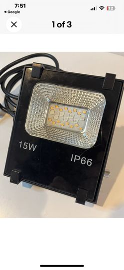 15 W IP 66 Flood Poweful Light
