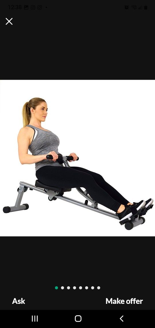 Rowing Machine, Used. Works Good.